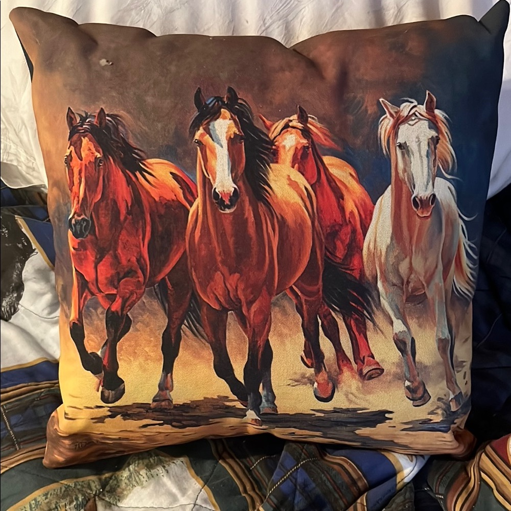 Horse pillow
